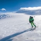 Robert Jasper auf Skiern