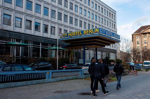 Blick auf das "City Hostel Berlin" in Berlin-Mitte