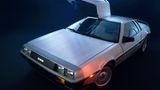 Wie der Cybetruck von Tesla wurde der DMC-12 nicht lackiert