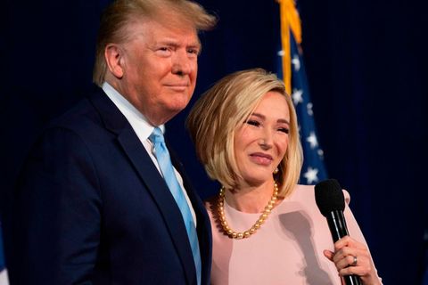 US-Präsident Trump und seine spirituelle und präsidentielle Beraterin Paula White