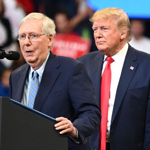 Republikaner Mitch McConnell und Donald Trump