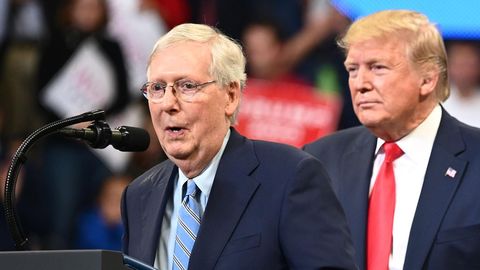Republikaner Mitch McConnell und Donald Trump