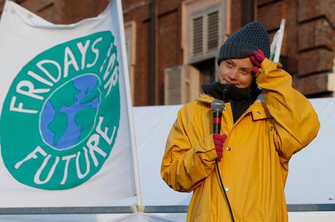Greta Thunberg, 17, Klimaaktivistin und Schülerin aus Schweden