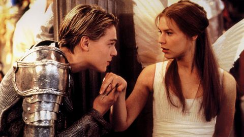 Leonardo DiCaprio und Claire Danes spielten 1996 im Film "William Shakespeares Romeo + Julia"