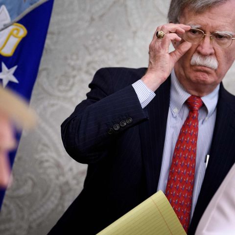 US-Präsident Donald Trump und sein früherer Sicherheitsberater John Bolton