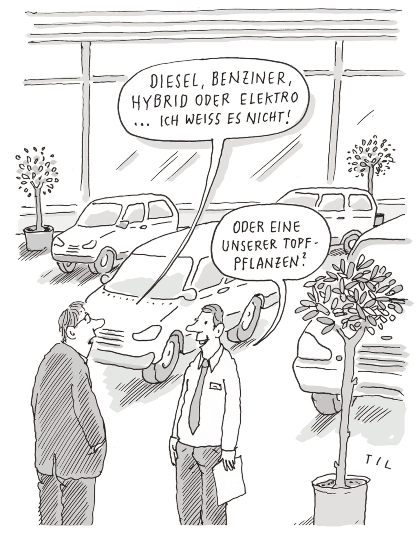 Til Mette: Cartoon der Woche