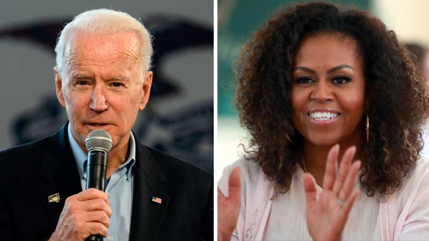 Joe Biden und Michelle Obama