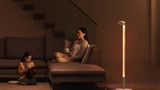Der Lightcycle Morph verbreitet abends angenehmes Ambient-Licht.