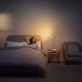 Abends wird das wachmachende blaue Licht reduziert.