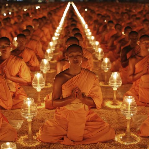 Buddhistische Mönche