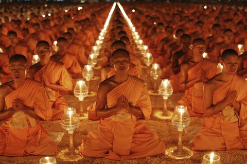Buddhistische Mönche