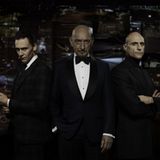 Letztes Jahr bot Jaguar in der Super Bowl Werbung Sir Ben Kingsley (Mitte), Tom Hiddleston (links) und Mark Strong auf