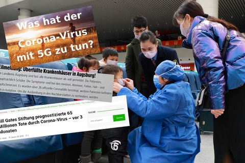 Zum Coronavirus finden sich im Internet unzählige Falschinformationen
