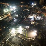 Der Bau steht keine Minute still.