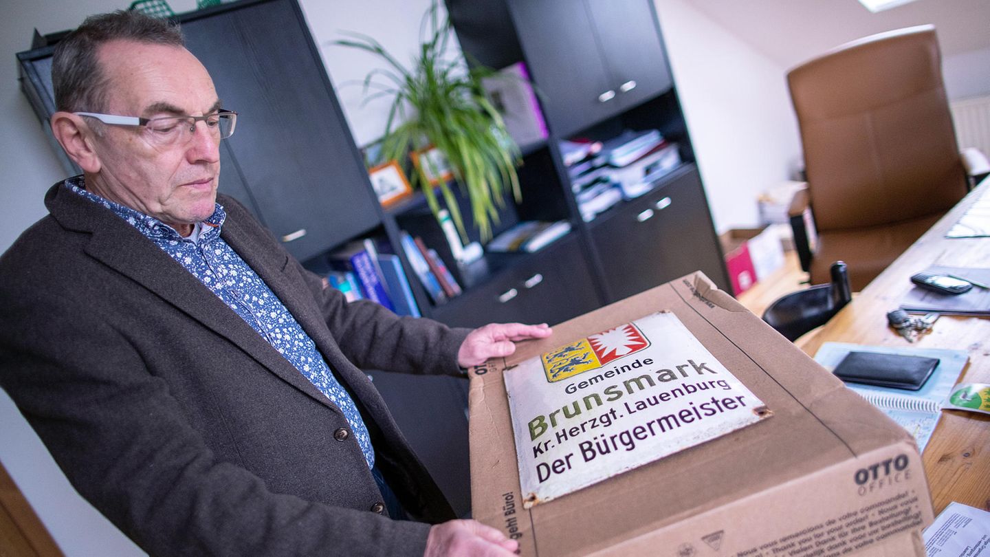 Iain Macnab, schottischer Bürgermeister der kleinen Gemeinde Brunsmark bei Mölln