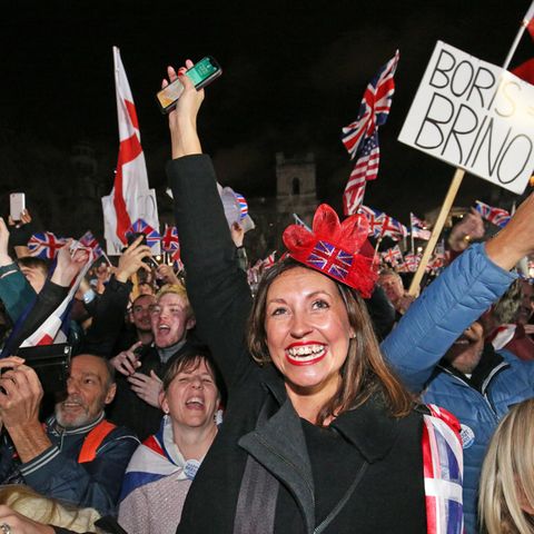Die Brexiter feiern — die EU-Anhänger trauern