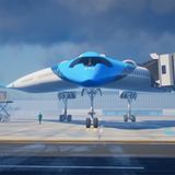 Nurflügler"Flying-V" – revolutionäres Flugzeug setzt Passagiere in die Flügel  Die "Flying-V" verzichtet auf Rumpf und Heckflosse, sie besteht nur aus Flügeln. Die Form erinnert an eine legendäre E-Gitarre und nimmt das Konzept der Horten H IX auf – aber bei einem Passagierflugzeug gibt es ein Problem.