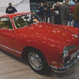 65. Jubiläum des Karmann Ghia Typ14. Sie vereint italienische Eleganz mit  solider Käfertechnik. Präsentiert von VW Classic.