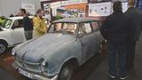 Ein Lloyd LS 400s. Dieses Fahrzeug wurde 1955 in Bremen gebaut und war seit 1976 in einem Hochregal eingelagert.