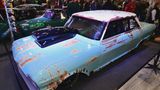 Auch am Clubstand von Drag Racing Germany: Eine Chevrolet Nova von 1963 mit 1000 PS und Zehn-Liter-Hubraum.