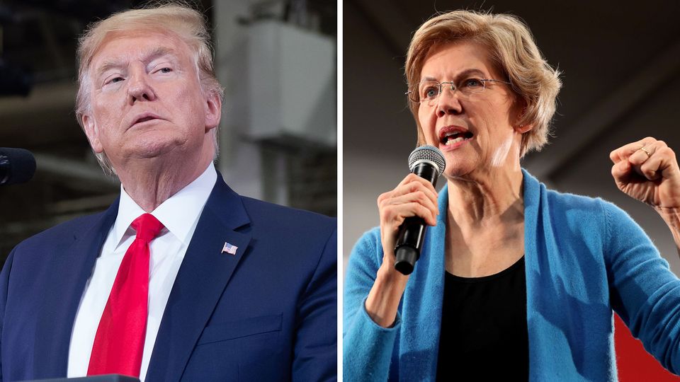 Elizabeth Warren und Donald Trump haben schon einen großen Schlagabtausch hinter sich. Elizabeth Warren und Donald Trump haben schon einen großen Schlagabtausch hinter sich.