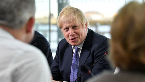 Boris Johnson, Premierminister von Großbritannien