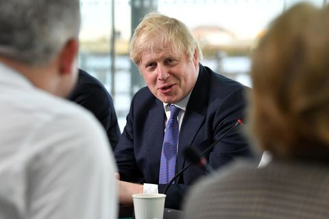 Boris Johnson, Premierminister von Großbritannien