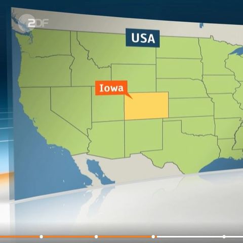 ZDF-Panne: Lage Iowa mit der von Colorado verwechselt