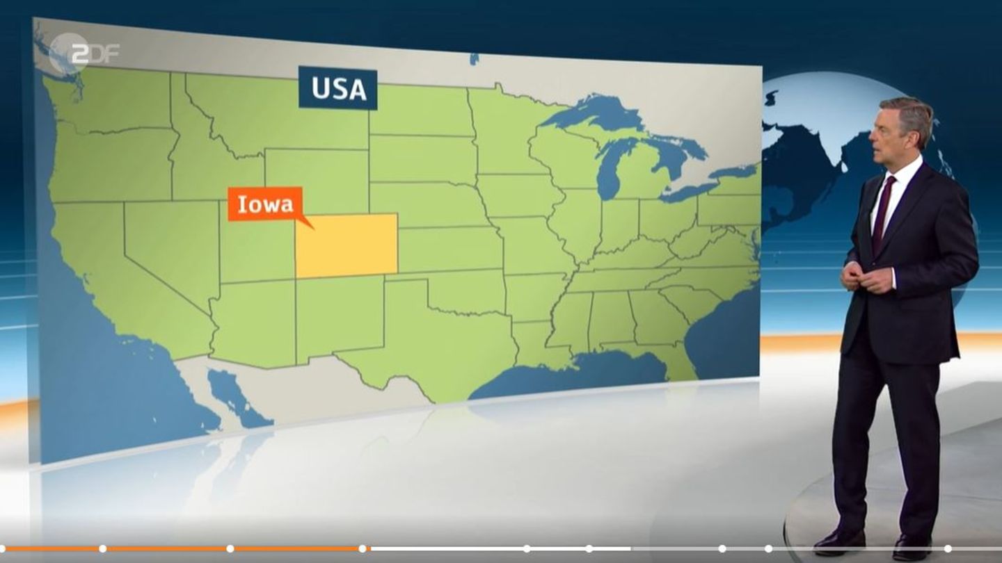 ZDF-Panne: Lage Iowa mit der von Colorado verwechselt