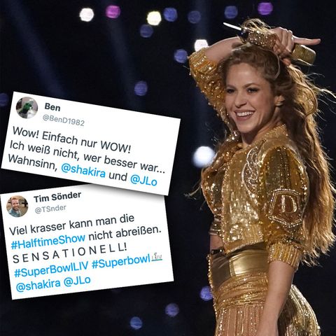 Superbowl-Halbzeitshow: So reagiert das Netz auf Shakira und J-Lo