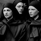 Linda Evangelista, Michaela Bercu & Kirsten Owen