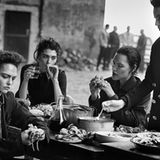 Sasha Pivovarova, Steffy Argelich, Kirsten Owen & Guinevere van Seenus