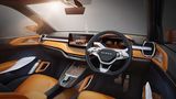 Das Cockpit ist eher futuristisch gestaltet