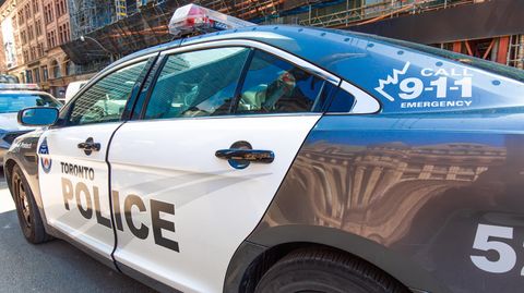 Polizeiwagen in Toronto, einer Metropole mit 2,7 Millionen Einwohnern