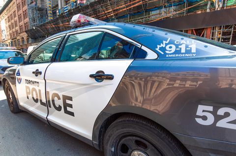 Polizeiwagen in Toronto, einer Metropole mit 2,7 Millionen Einwohnern