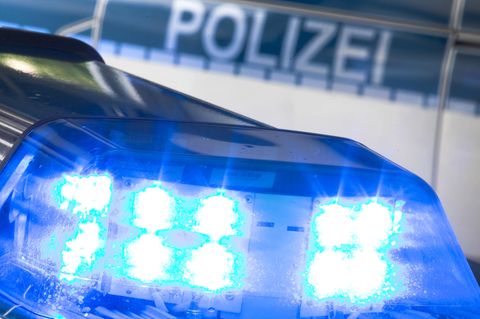 Blaulicht der Polizei (Archivfoto)