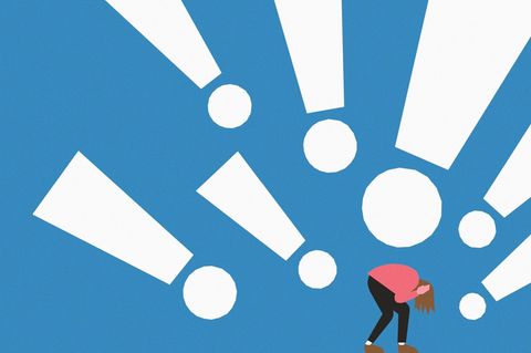 Illustration zur stern-Titel Geschichte: Leben am Limit