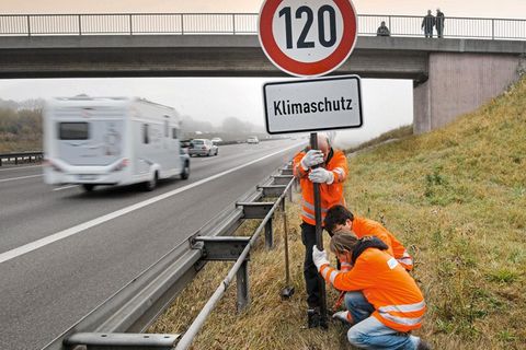 Tempolimit für den Klimaschutz