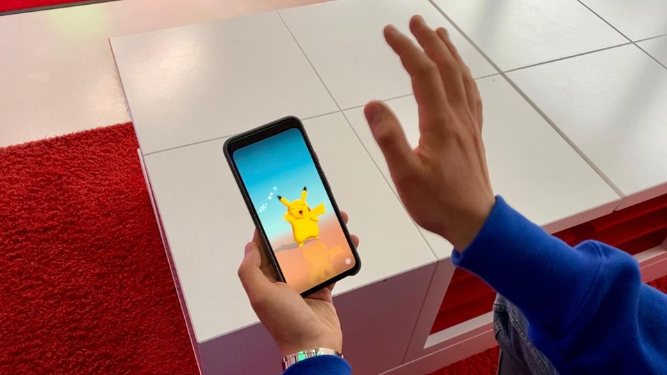 Google: Winkt man Pikachu auf dem Pixel 4, kann der dank Soli zurückwinken Winkt man Pikachu auf dem Pixel 4, kann der dank Soli zurückwinken