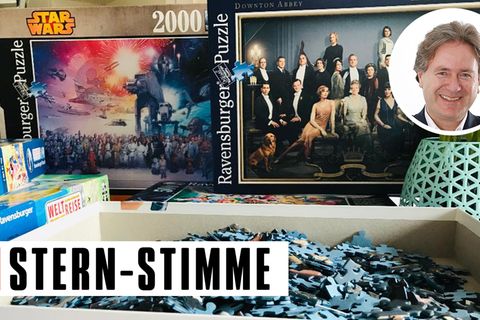 Puzzlespaß bei den Behrendts