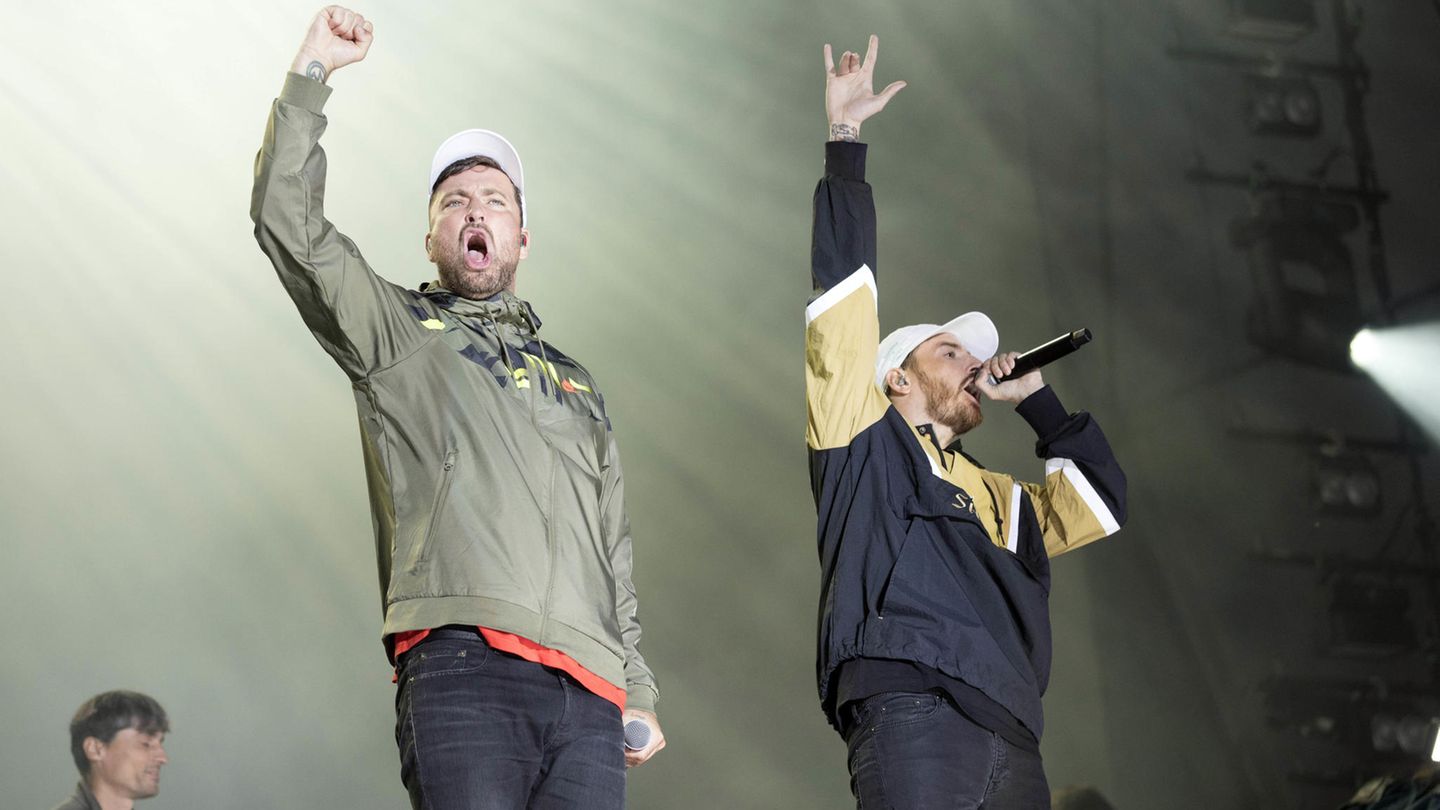 Marteria (l.) und Casper sind Teil der "Green Berlin"-Crew und machen jetzt Mode