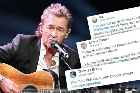 Dresdner Opernball erkennt Abdel Fattah al-Sisi Orden ab – der Grund ist Rocker Peter Maffay.