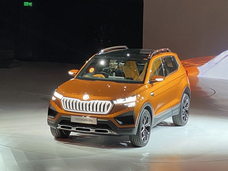 Äußerlich zeigt der Skoda Vision IN bereits viel vom Serienmodell