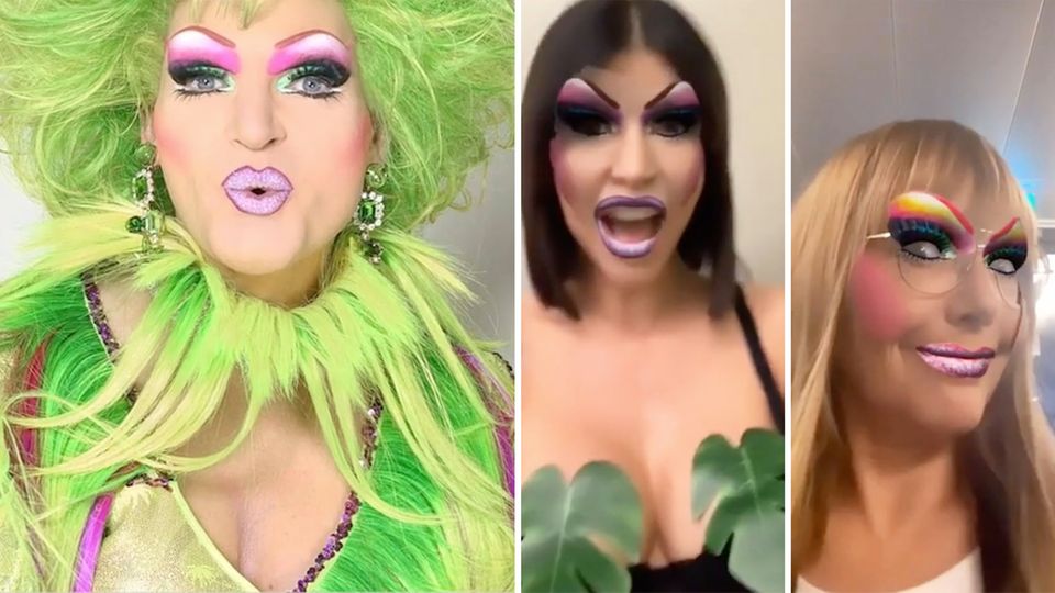 Viele Promis testen den neuen Olivia Jones-Filter bei Instagram