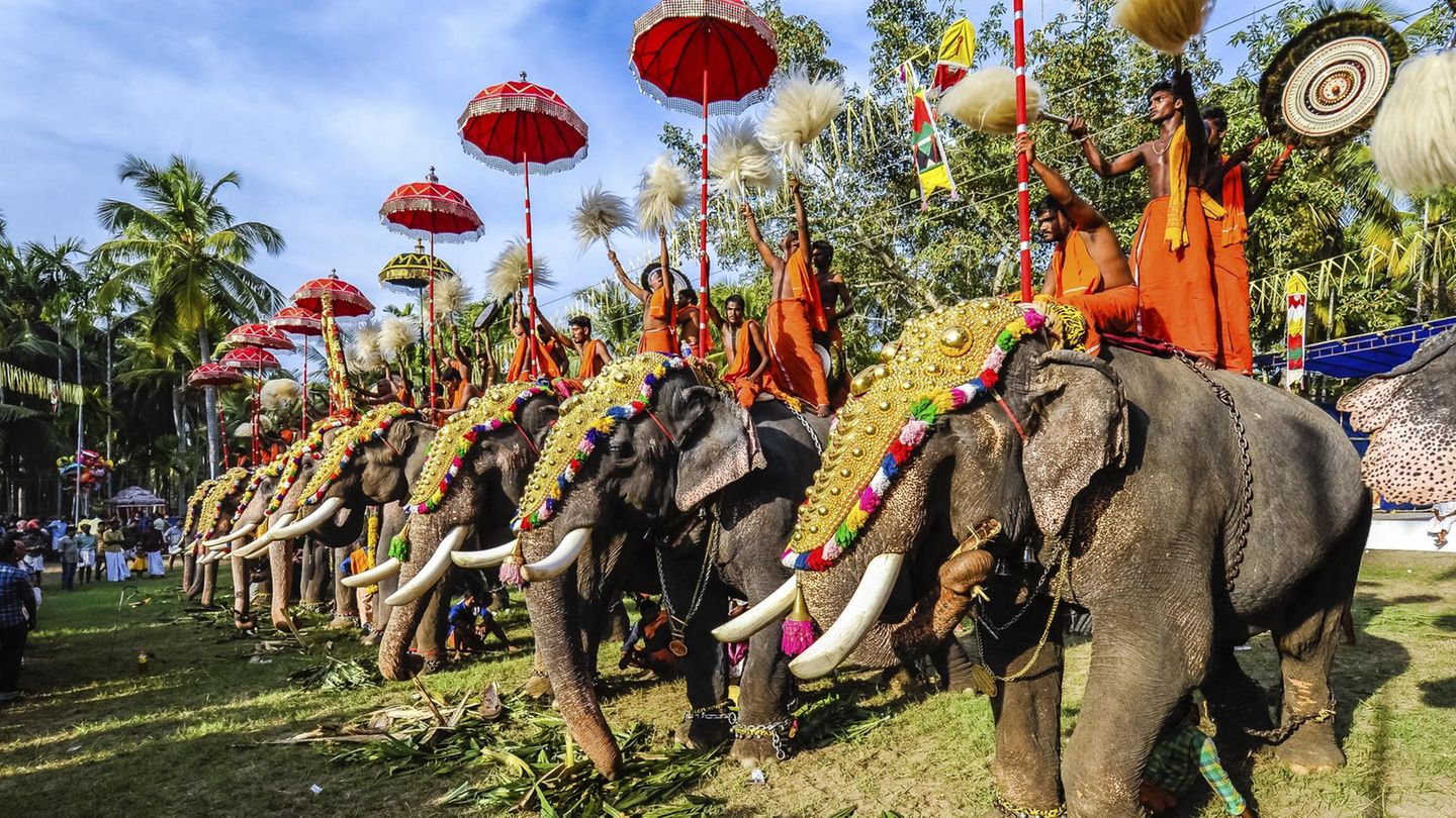 Trichur in Kerala, Indien