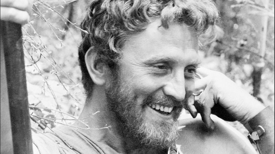 Kirk Douglas in seiner Rolle als Spartacus Kirk Douglas in seiner Rolle als Spartacus