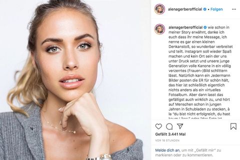 Alena Gerber kritisiert Laura Müller