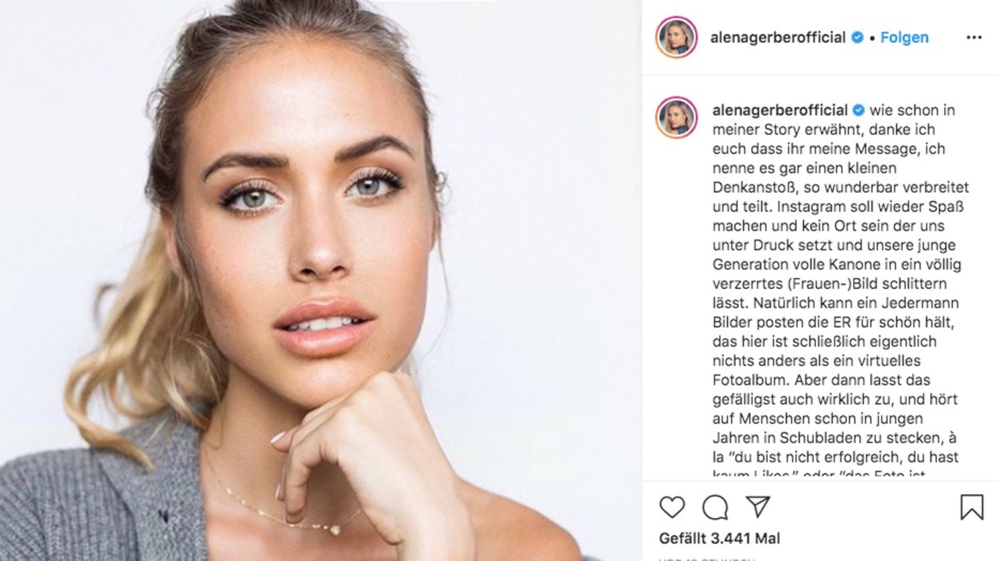 Alena Gerber kritisiert Laura Müller