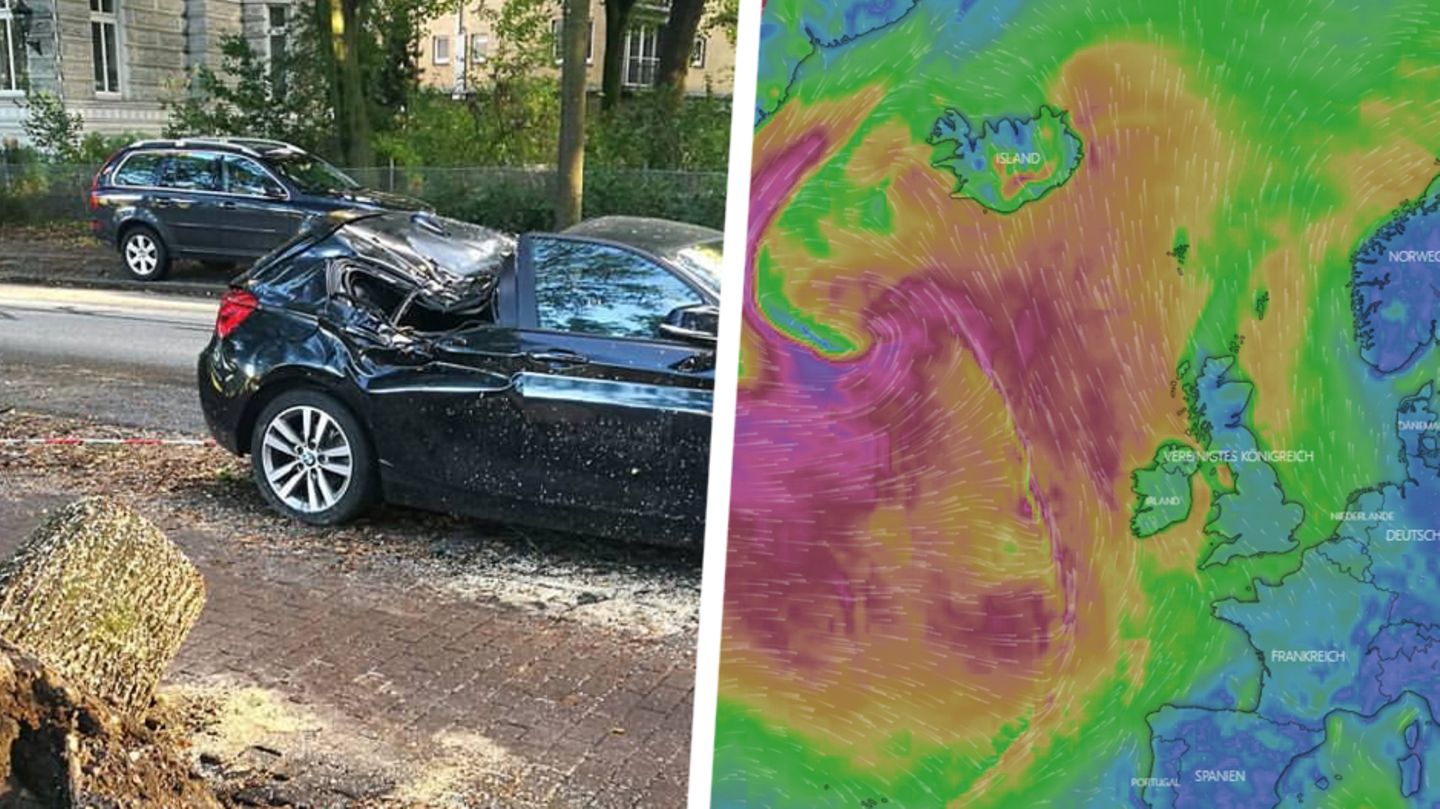 Wetter in Deutschland - Sturmwarnung