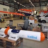 IceBird zur Messeung der Eisdicke